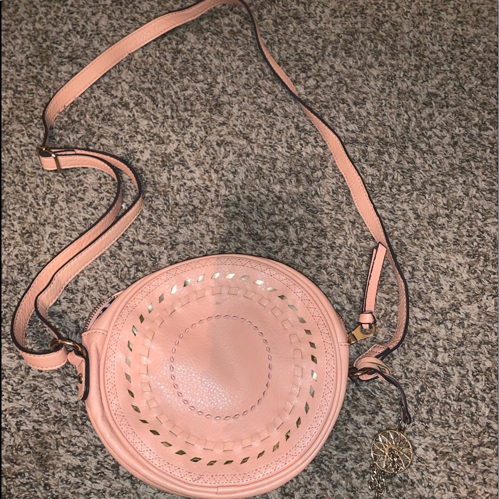 Jessica Simpson Pink Dreamcatcher Crossbody Purse